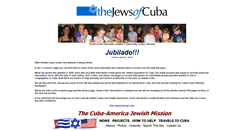 Desktop Screenshot of jewishcuba.org